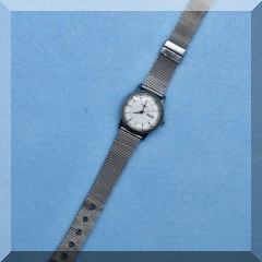 J09. Fossil mesh strap ladies watch - $65